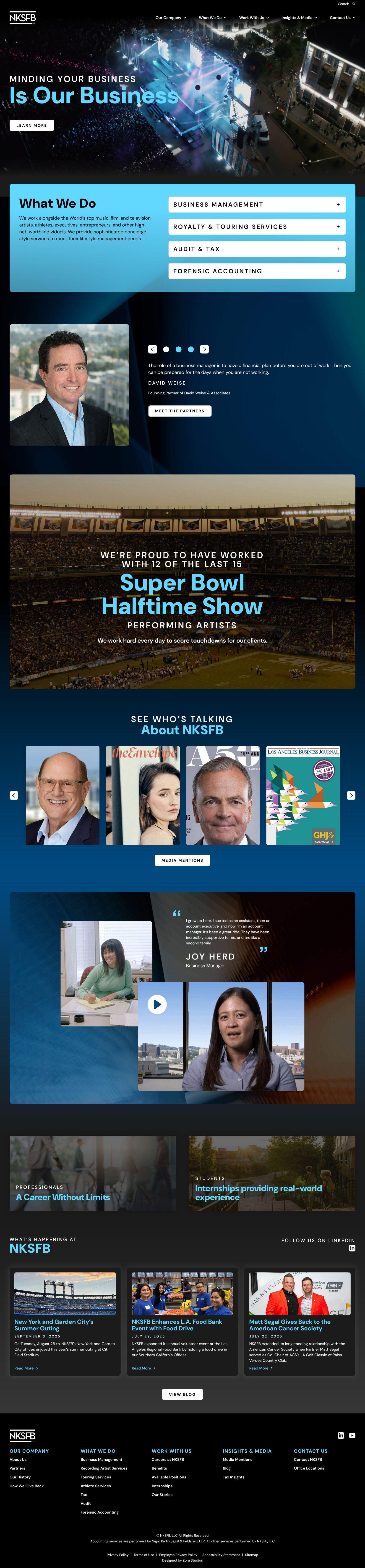 NKSFB full page desktop screenshot